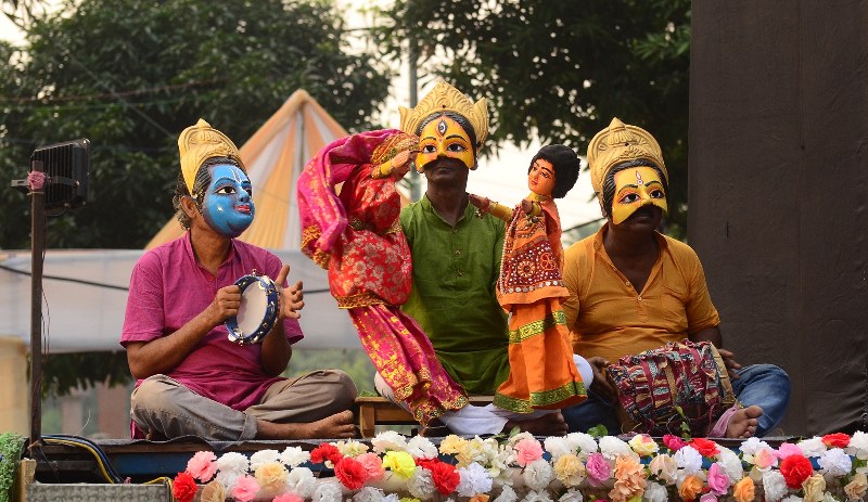 Glimpses from Kolkata's mega Durga Puja Carnival 2023