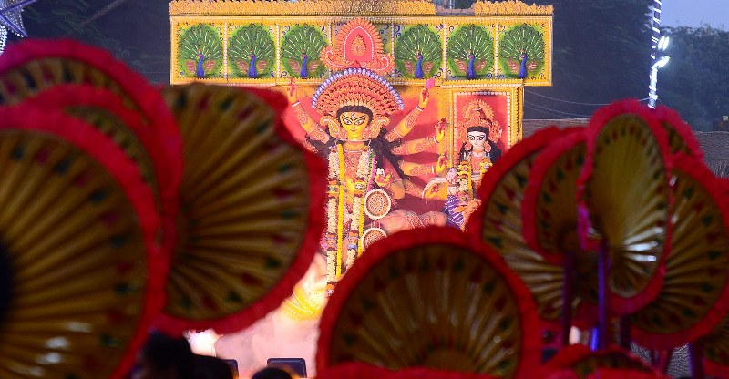 Glimpses from Kolkata's mega Durga Puja Carnival 2023