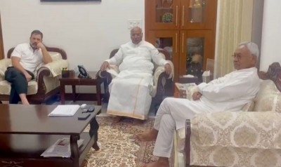 'Now the country will be united': Nitish Kumar meets Mallikarjun Kharge, Rahul Gandhi