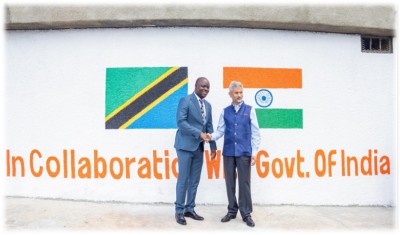 Tanzania: S Jaishankar visits water project in Kibamba which is built with Indian support 