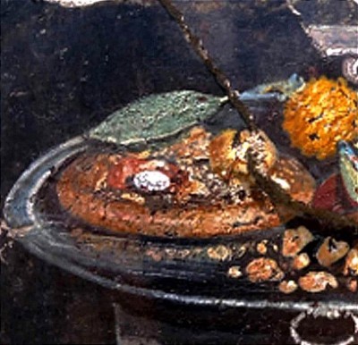 Pompeii archeologists discover 'pizza' fresco