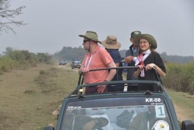 Assam: G20 delegates visit Kaziranga National Park