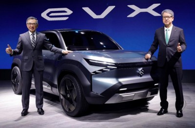 Maruti Suzuki unveils Concept Electric SUV “eVX”