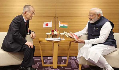 G-7 Summit: PM Modi meets leading Japanese personalities in Hiroshima