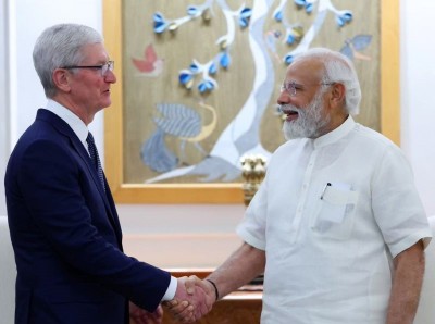 'We share your vision of positive impact technology can make on India’s future': Tim Cook to PM Modi