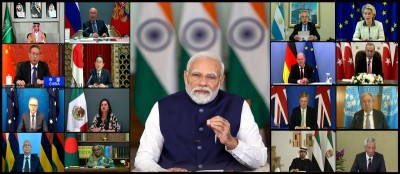 PM Modi virtually addresses G20 Summit