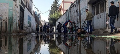 Gaza flooding latest disaster to hit desperate Palestinians