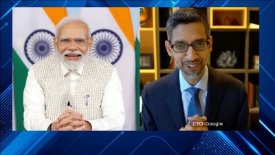 Narendra Modi discusses AI, UPI while interacting with Google CEO Sundar Pichai