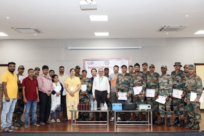 Training on ‘DRDO Water Testing’ for armed forces under 4 Corps