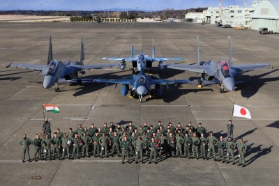 IAF, Japan Air Self Defence Force's bilateral air exercise Veer Guardian 2023 concludes