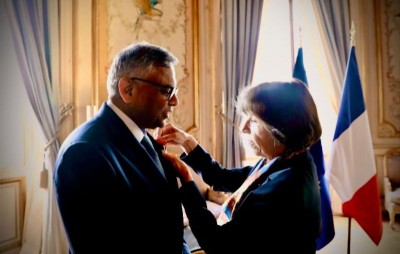 Tata Sons Chairman N. Chandrasekaran awarded France's highest civilian honour