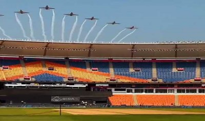 Indian Air Force to begin India-Australia World Cup final match in Ahmedabad with sky salute