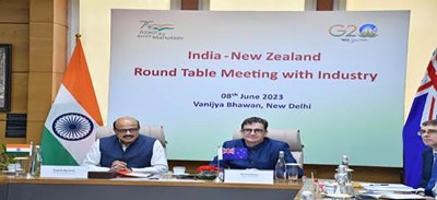 1st round table joint meeting between India and New Zealand held