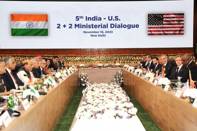 Fifth India-US 2+2 ministerial dialogue begins in New Delhi