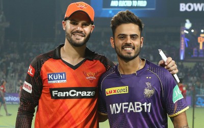 KKR win toss, elect to bowl first against Sunrisers Hyderabad