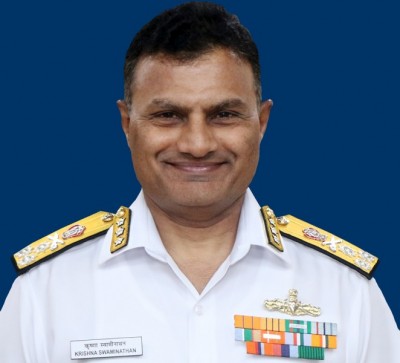 Vice Admiral Krishna Swaminathan assumes charge as Indian Navy’s controller of personnel services