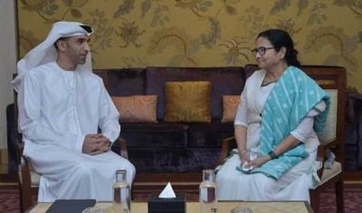 West Bengal CM Mamata Banerjee meets UAE Minister of State for Foreign Trade