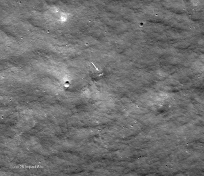 Russia’s Luna 25 mission: NASA’s LRO shows crash created crater on Moon surface