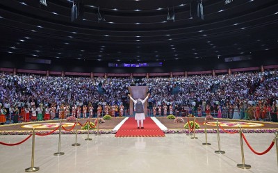 PM Modi inaugurates Bharat Mandapam in Delhi