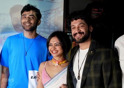 In Images: Trailer launch of Vikram Chatterjee, Solanki Roy starrer 'Shohorer Ushnotomo Dine'