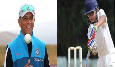 Rahul Dravid's son named in Vinoo Mankad Trophy