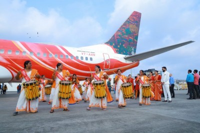 Kochi-Muziris Biennale touches the Skies with Air India Express