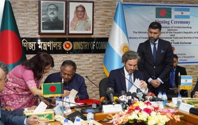 Bangladesh-Argentina sign MoU to enhance bilateral trade, investment