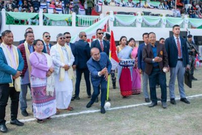 Manipur Chief Minister N Biren Singh inaugurates Women’s International Polo Tournament