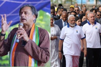 Shashi Tharoor gives a shoutout to PM Modi as Congress hails Jawaharlal Nehru for popularising yoga