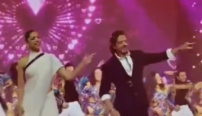 'Jawan': Shah Rukh Khan, Deepika Padukone groove to 'Chaleya' song