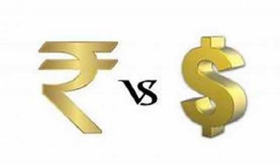 Rupee down 12 paise against USD