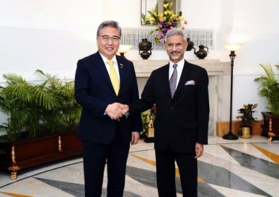 S Jaishankar holds talks with visiting South Korean counterpart Park Jin on bilateral ties