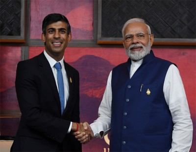 PM Modi, Rishi Sunak discuss need to 'de-escalate' tensions in Israel-Gaza conflict