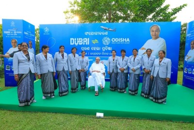 Naveen Patnaik flags off maiden Bhubaneswar-Dubai direct flight