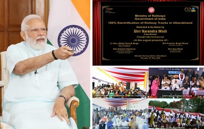 PM Modi virtually flags off the first semi-high-speed Vande Bharat between Dehradun and Delhi