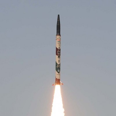 India successfully conducts training launch of short-range ballistic missile Agni-1