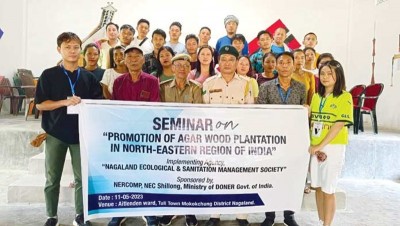 Nagaland: NESMS holds seminar on 'Agar Wood Plantation in North-East India'