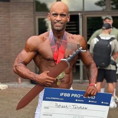 Assamese athlete Prateek Talukdar makes history as first Indian to earn IFBB Pro Card in Europe