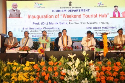 Tripura Chief Minister Manik Saha inaugurates weekend tourist hub, expects initiative to generate income scopes