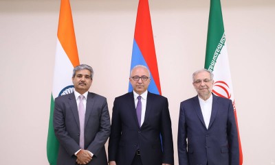 India, Iran, Armenia launch  trilateral political consultations