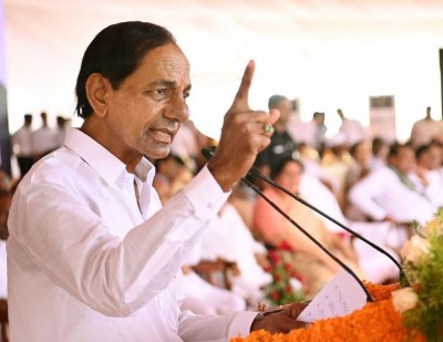 Former Telangana CM KCR suffers hip injury