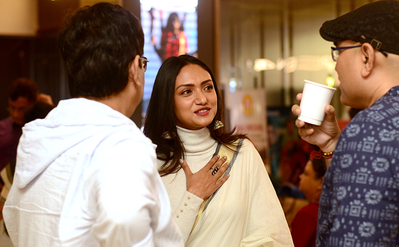 In Images: Premiere night of Dhrubo Banerjee's 'Bogla Mama Jug Jug Jiyo'