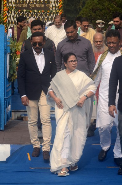 Mamata Banerjee hosts 126th birth anniversary of Netaji Subhash Chandra Bose in Kolkata