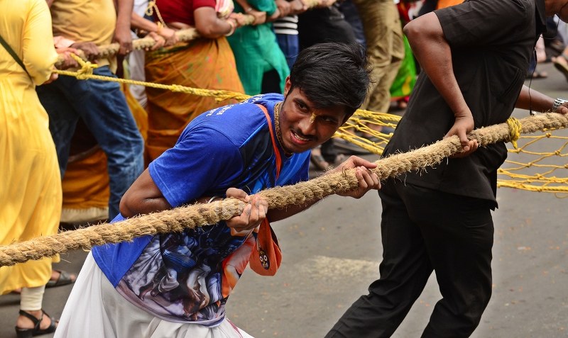 Bengal CM Mamata Banerjee joins ISKCON Ratha Yatra in Kolkata