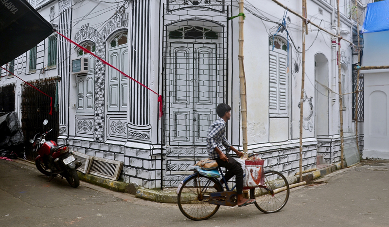 World of Sukumar Ray’s ‘Abol Tabol’ in Kolkata’s Durga Puja marquee