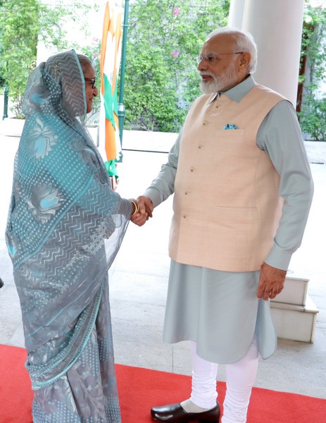 PM Modi holds bilateral talks with Bangladesh PM Sheikh Hasina