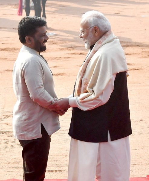 Sri Lankan president Dissanayake meets PM Modi in New Delhi