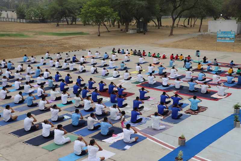 Slideshow: Air Force, Navy celebrate 10th International Day of Yoga