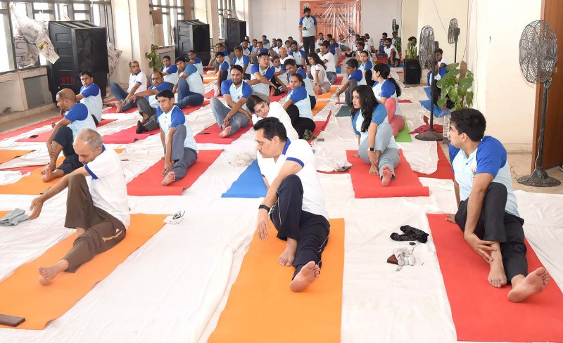 Slideshow: Air Force, Navy celebrate 10th International Day of Yoga