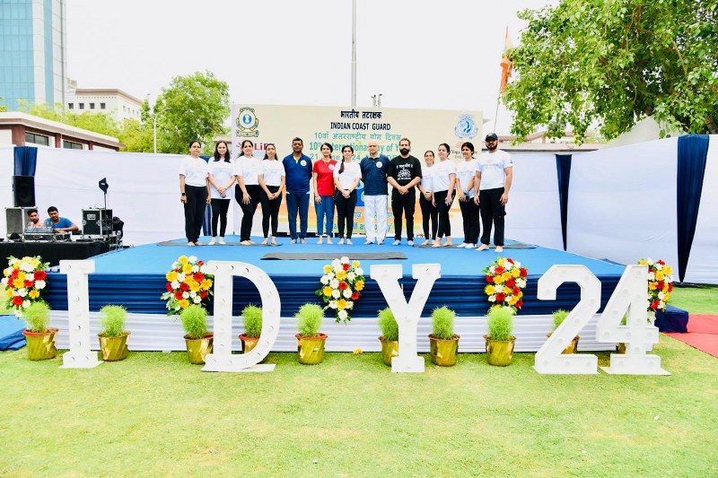 Slideshow: Air Force, Navy celebrate 10th International Day of Yoga